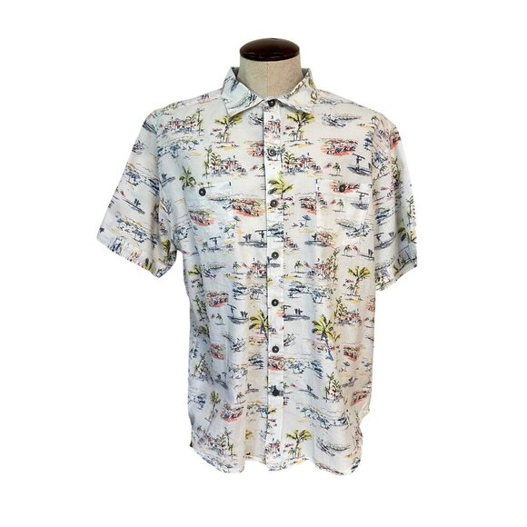 Tommy Bahama Retro Bungalow Cruiser Camp Shirt XL - Picture 1 of 6